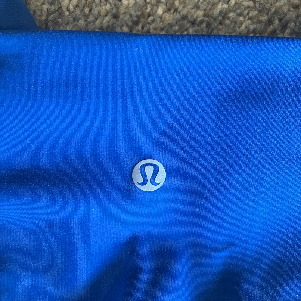 Lululemon Athletica Blue Leggings High-Performance Activewear